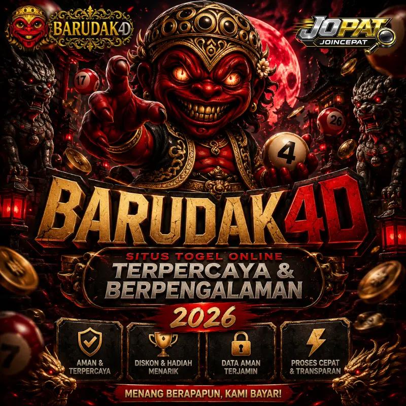 BARUDAK4D : Situs Togel Online Terpercaya & Berpengalaman 2026